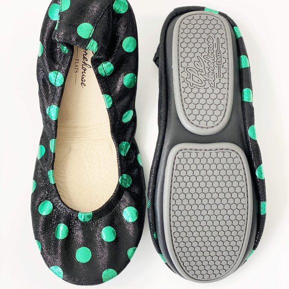 Storehouse Flats Shamrock Dots - Picture 2 of 9